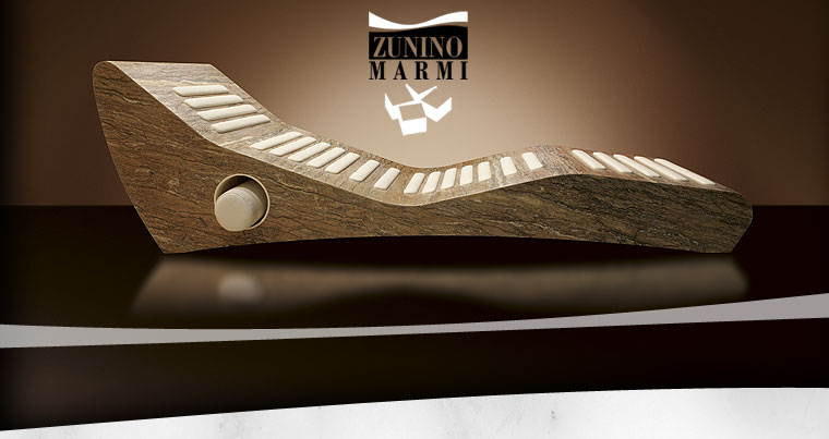 Zunino Marmi - Chaise Longue Relonga