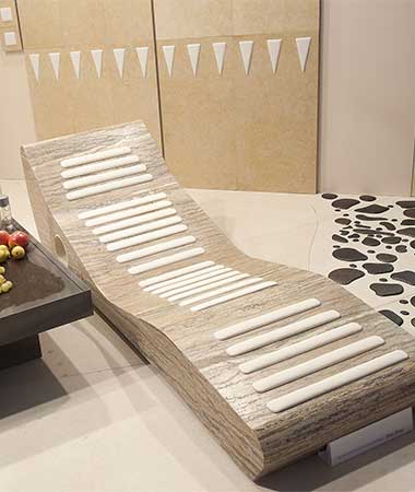 Zunino Marmi - Genova - Chaise longue Relonga