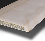 Zunino Marmi - Marble coupled with aluminium honeycomb