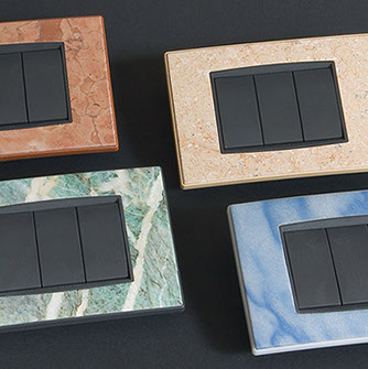 Zunino Marmi - Italy - Marble light switch and socket plates