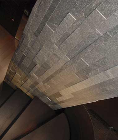 Zunino Marmi - Genova - Parete in Quarzite